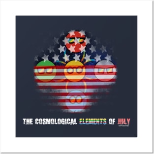 The Cosmological Elements of July Posters and Art
